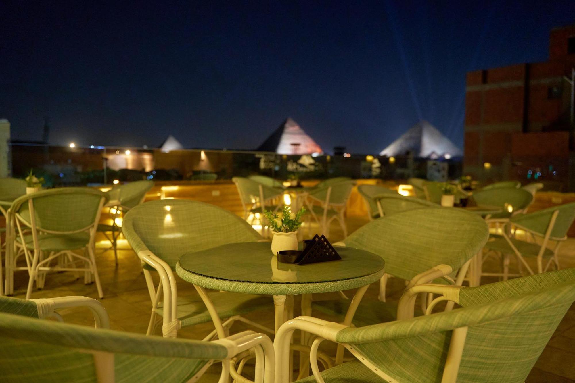 Crown Pyramids View Hotel Giza Exterior foto