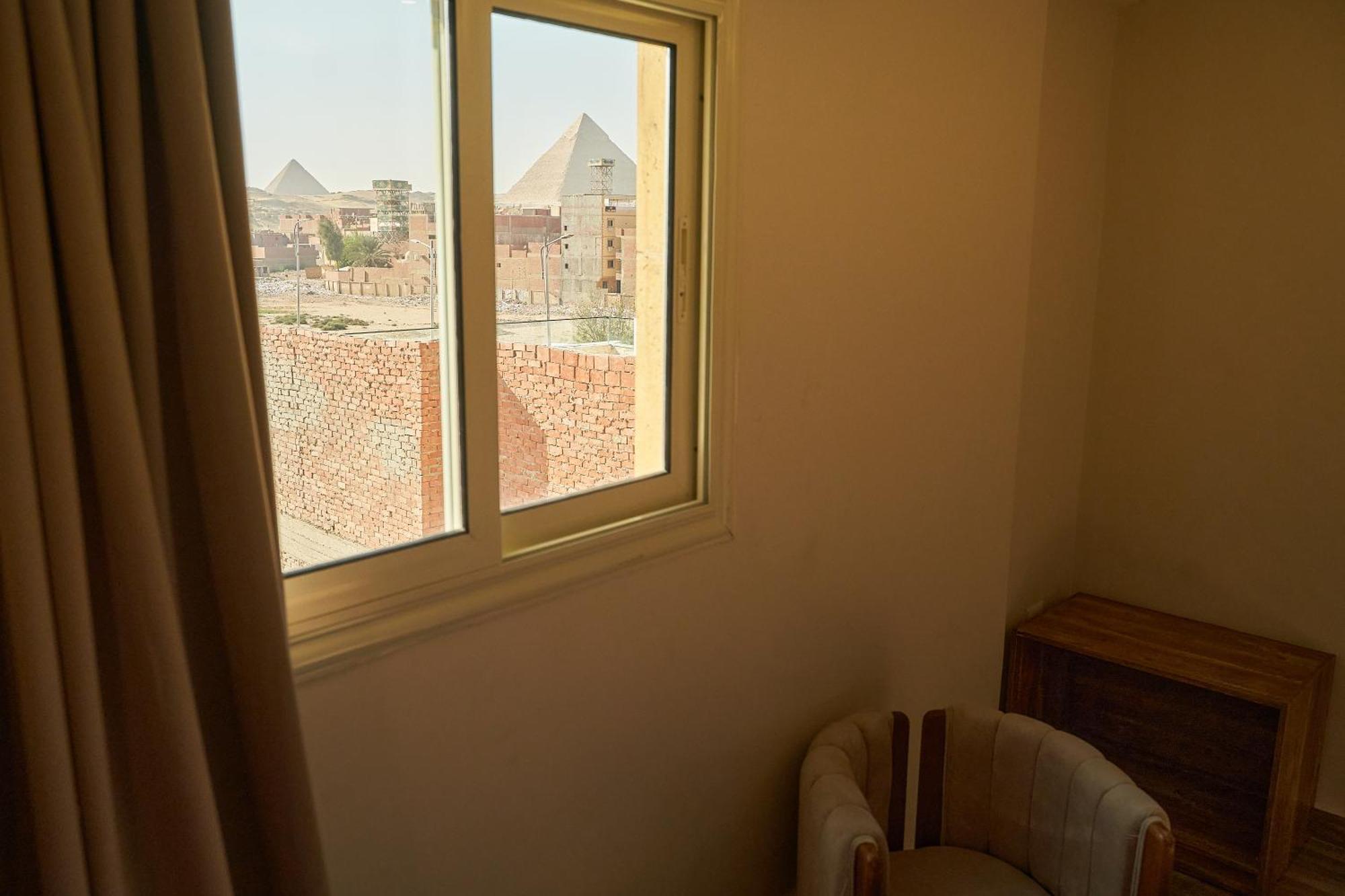 Crown Pyramids View Hotel Giza Exterior foto